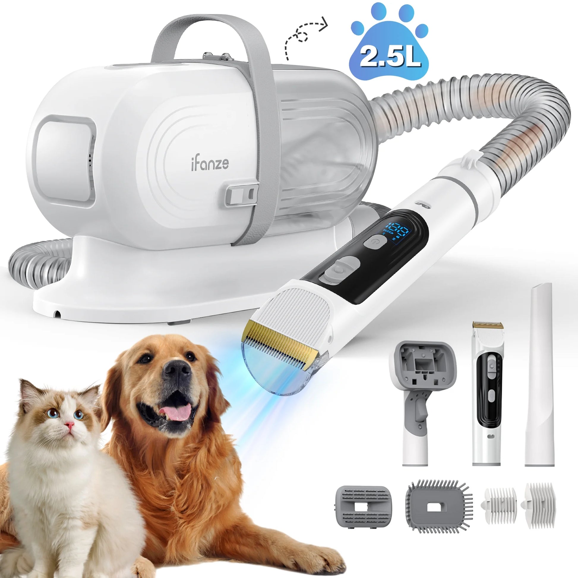 Dog Grooming Kit & Vacuum