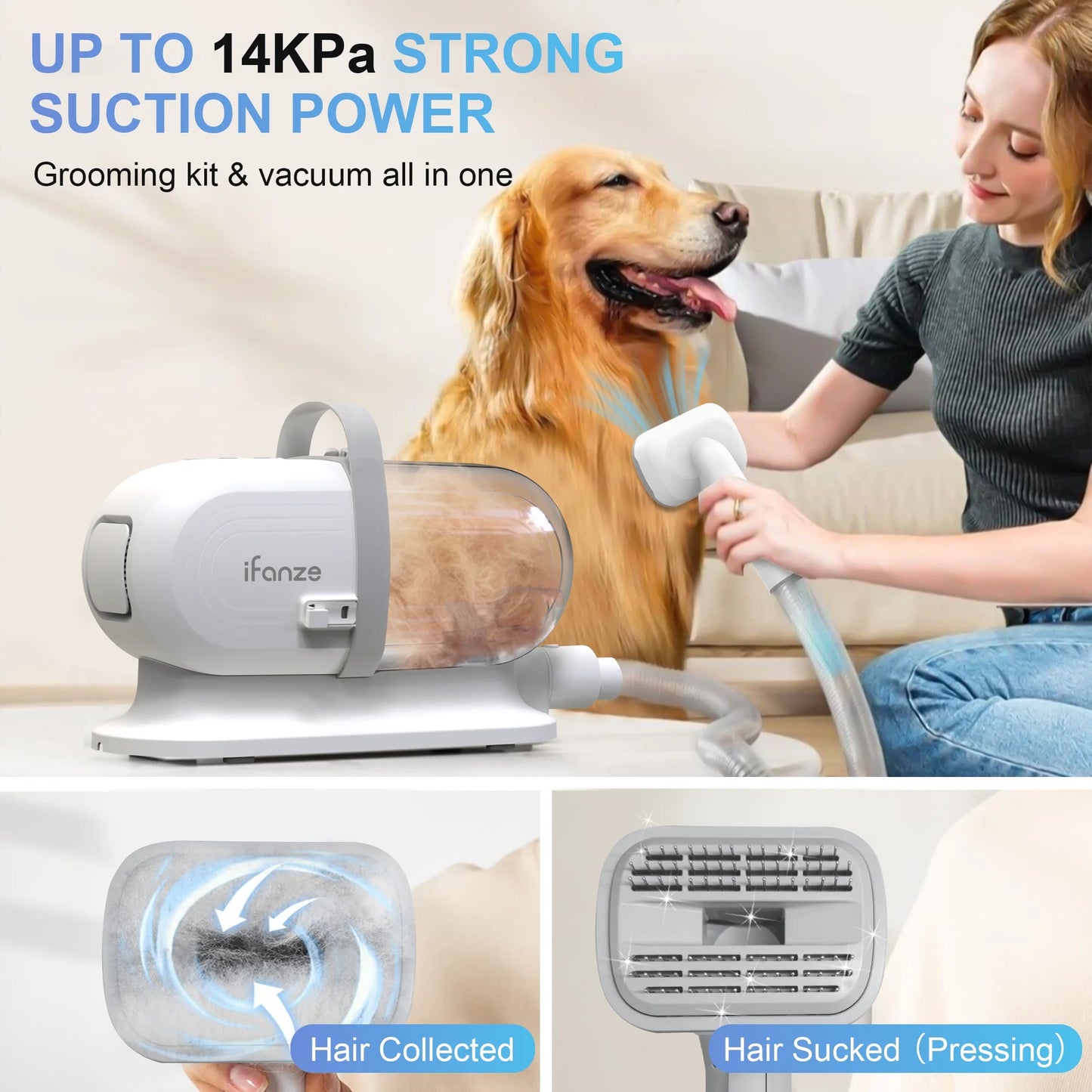 Dog Grooming Kit & Vacuum