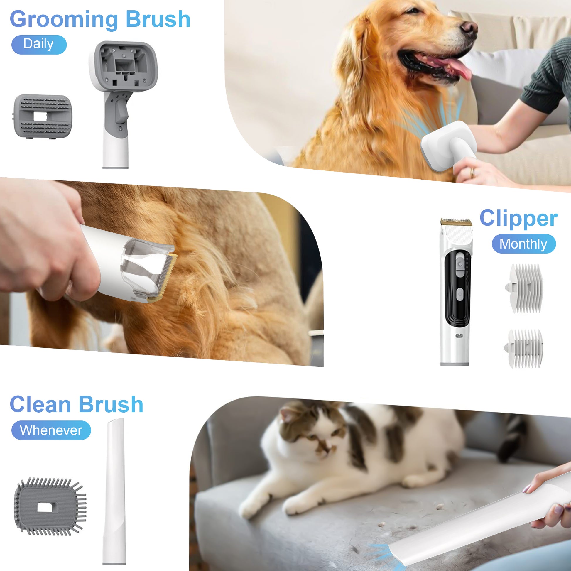 Dog Grooming Kit & Vacuum